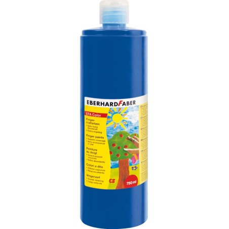 Eberhard Faber EFAColor peinture lavable Bleu