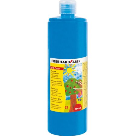 Eberhard Faber EFAColor washable finger paint Blue