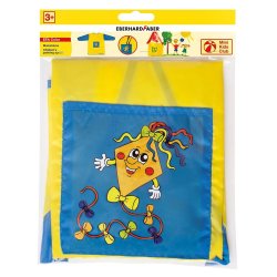 EBERHARD FABER Tablier de peinture Mini Kids, jaune/bleu