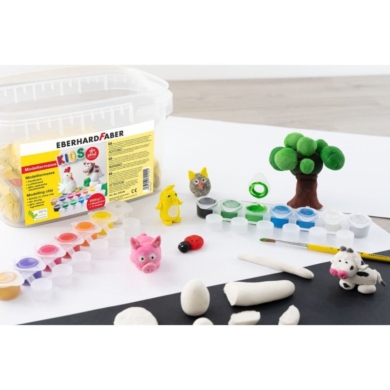 EBERHARD FABER Pâte à modeler EFA plast KIDS peintures