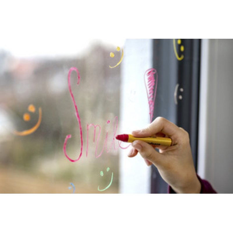 EBERHARD FABER Craie de cire pour vitre, boîte carton de 12