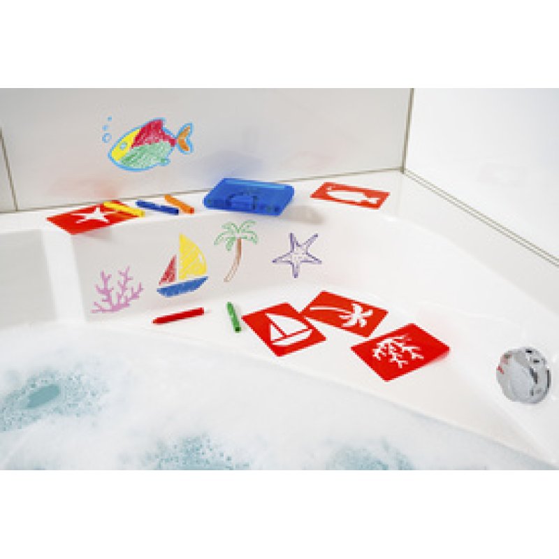 EBERHARD FABER Craie pour le bain Mini Kids, étui de 10