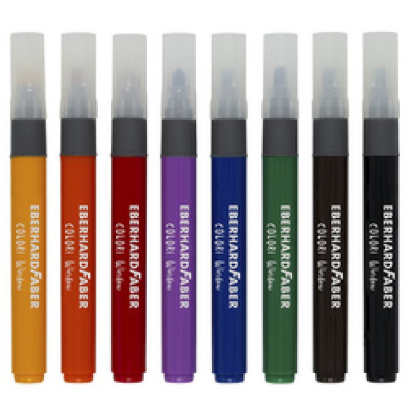 EBERHARD FABER Marqueur pour vitre, étui carton de 8