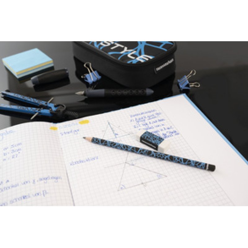 EBERHARD FABER Kit crayon de papier FLUO, HB, rose fluo