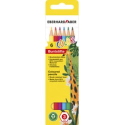 EBERHARD FABER Crayon de couleur COLORI, étui carton de 24