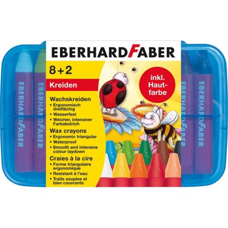 Eberhard Faber Wax 8 2 10 pièce(s)