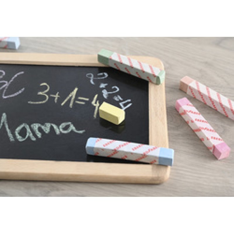 EBERHARD FABER Craie pour tableau noir COLORI BASIC FLUO