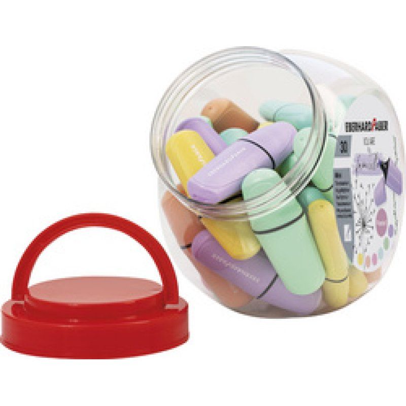 EBERHARD FABER Surligneur Mini Pastel, bonbonière de 30