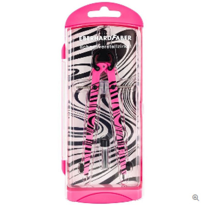Eberhard Faber 571701 compas à secteur Rose