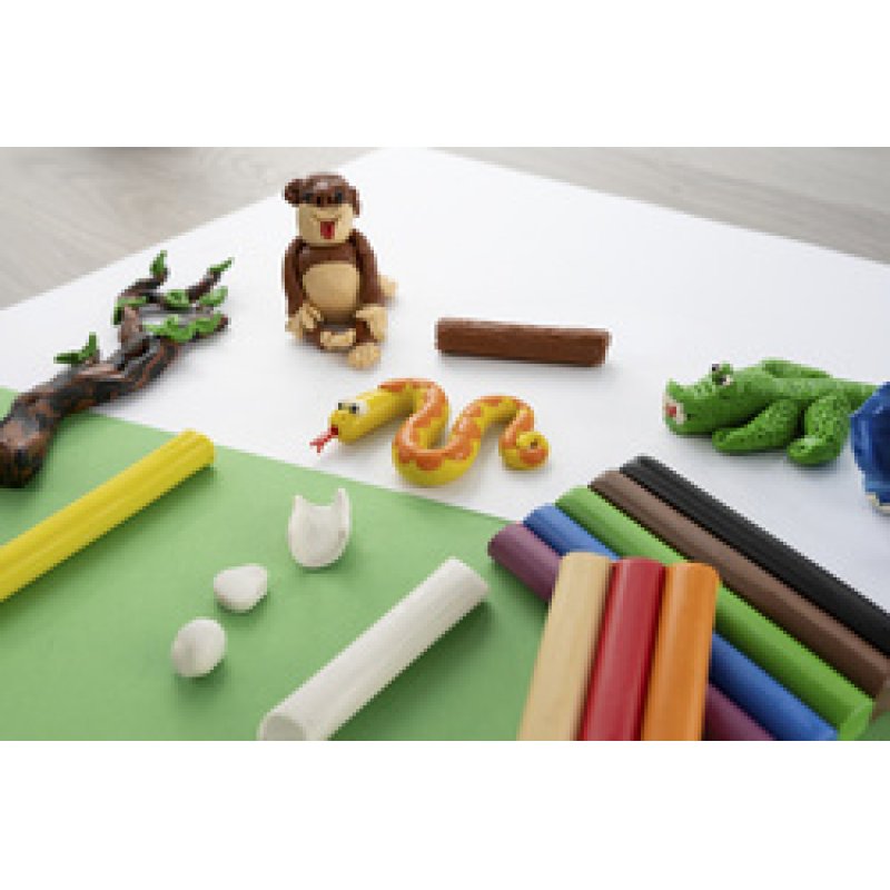 EBERHARD FABER Pâte à modeler COLORI, étui carton de 10