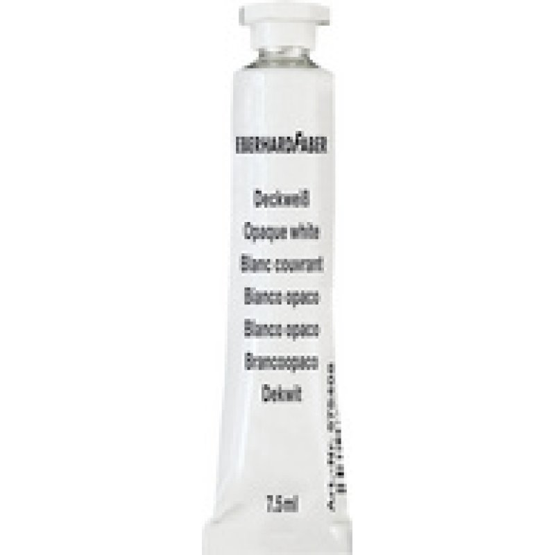EBERHARD FABER Blanc opaque EFA Color, tube de 7,5 ml