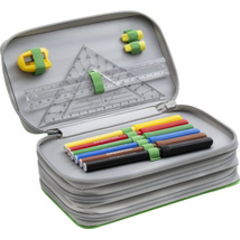 EBERHARD FABER Étui scolaire triple rabat Football