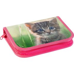 EBERHARD FABER Étui scolaire Chaton, 42 pièces