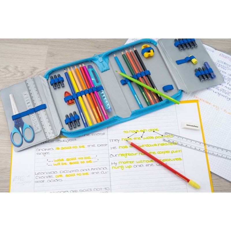 EBERHARD FABER Étui scolaire Chien, 42 pièces