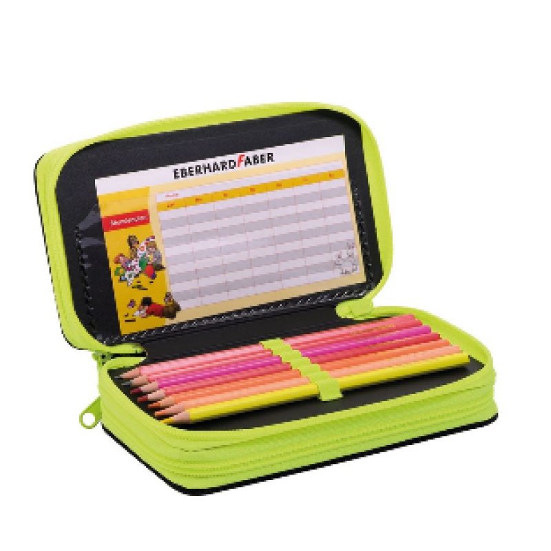 Eberhard Faber Race car Hard pencil case Green, Grey