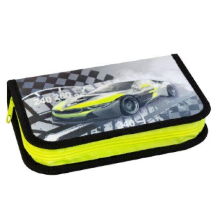 Eberhard Faber Race car Bac à stylos Polyester Multicolore