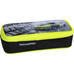 EBERHARD FABER Trousse Race Car, noir / jaune fluo