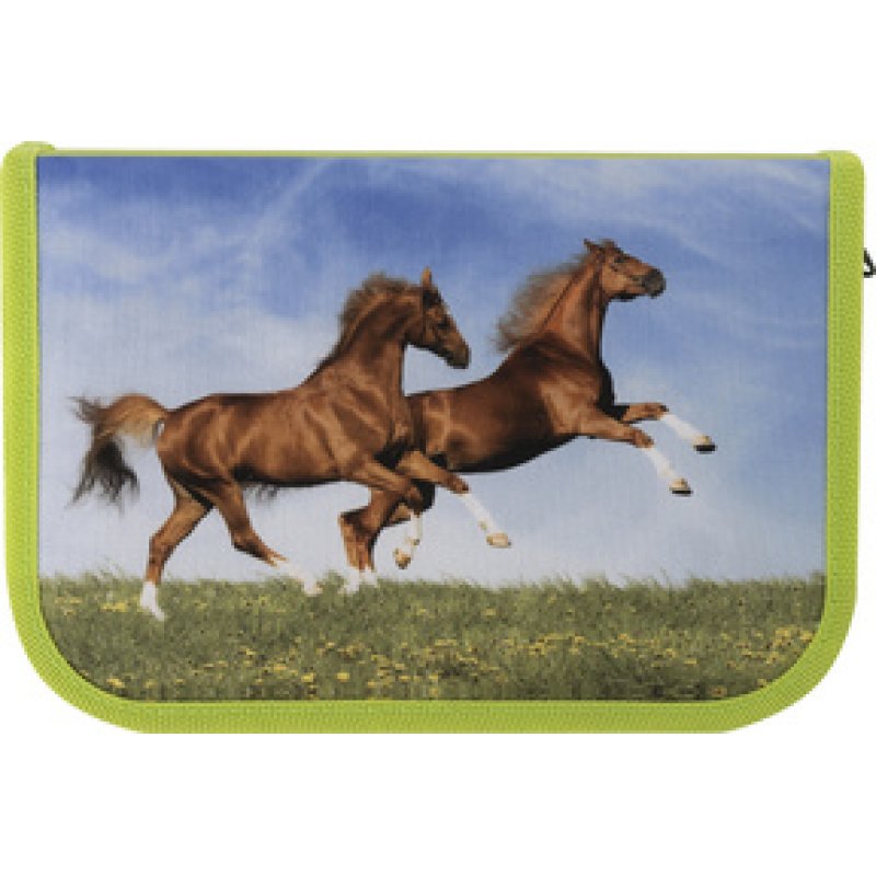 EBERHARD FABER Étui scolaire Cheval, 42 pièces