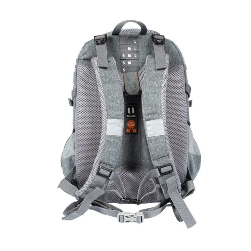 EBERHARD FABER Sac à dos scolaire X-Style, gris/noir