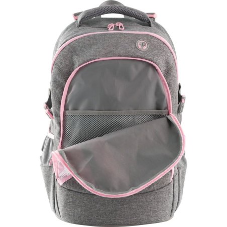 Eberhard Faber X-Style sac à dos Cartable sac à dos Gris, Rose