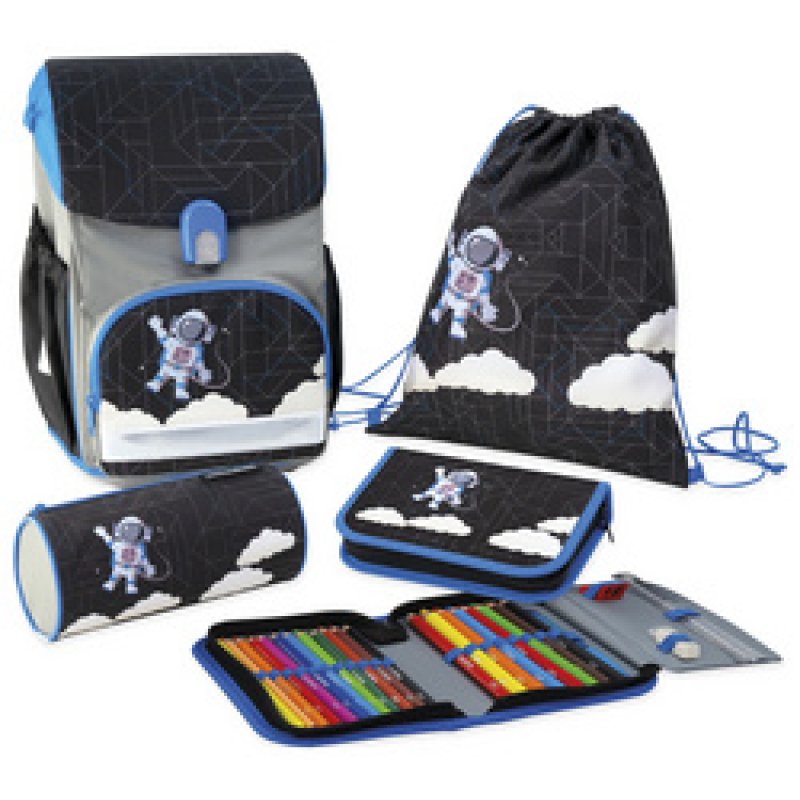 EBERHARD FABER Kit cartable EFAlino Astronaute, 4 pièces