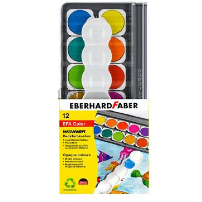 Eberhard Faber Winner paint box 12x