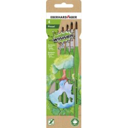EBERHARD FABER Set de pinceaux synthétiques GREEN WINNER