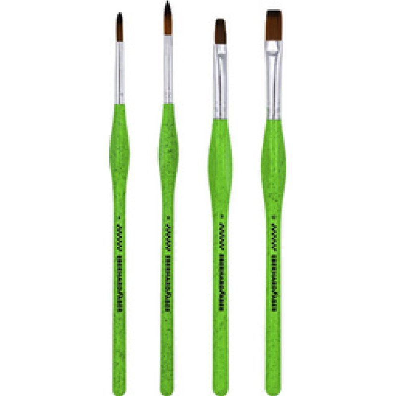 EBERHARD FABER Set de pinceaux synthétiques GREEN WINNER
