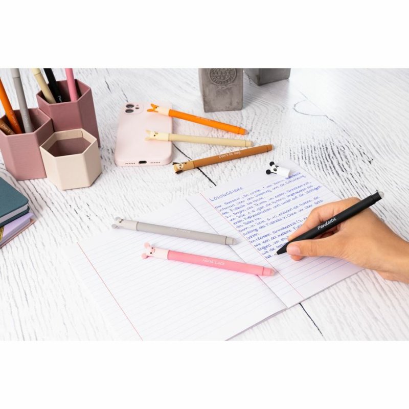EBERHARD FABER Stylo encre gel Animal Erase it! Panda