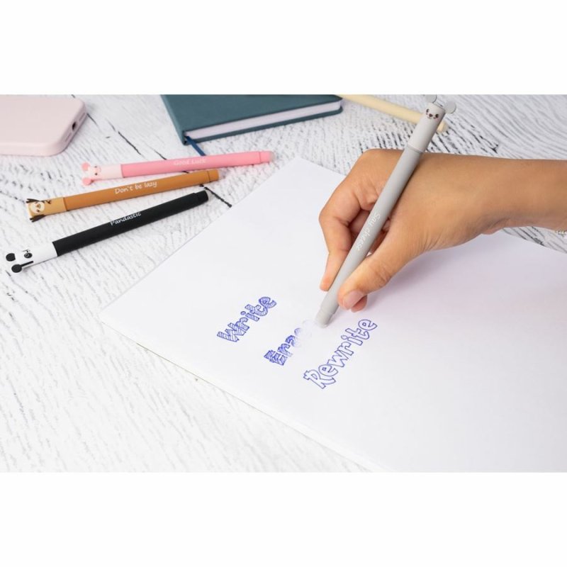 EBERHARD FABER Stylo encre gel Animal Erase it! Souris