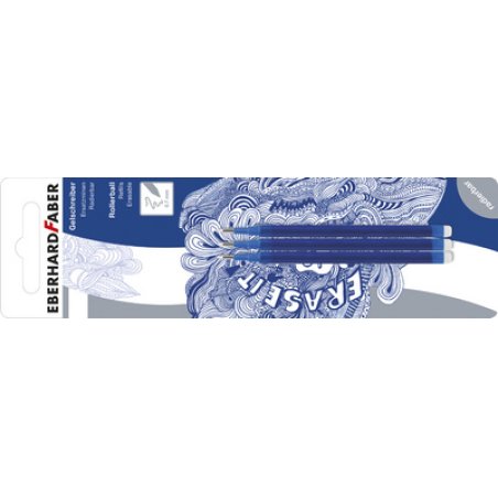 EBERHARD FABER Recharge pour stylo encre gel Erase it!, bleu