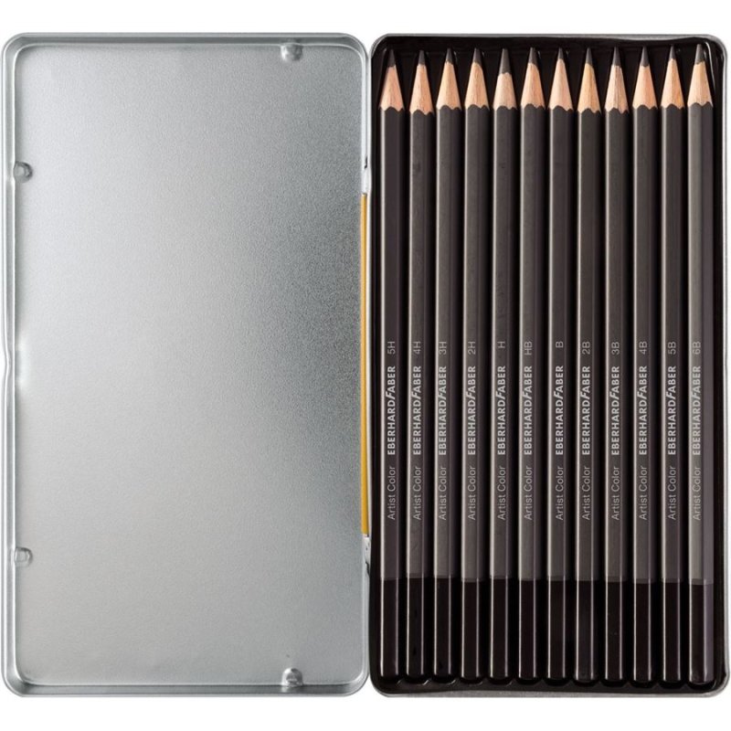 EBERHARD FABER Crayon de couleur Artist Color, étui de 12