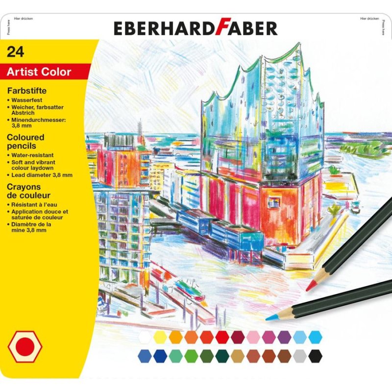 Eberhard Faber Artist Color Multicolore 24 pièce(s)