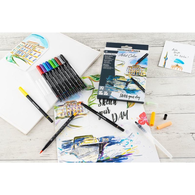 EBERHARD FABER Feutre double Artist Color Dual Brush Pen