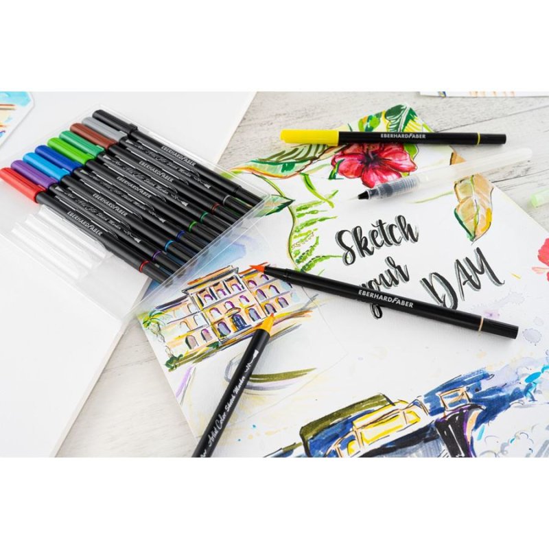 Eberhard Faber 558212 marqueur 12 pièce(s) Multicolore