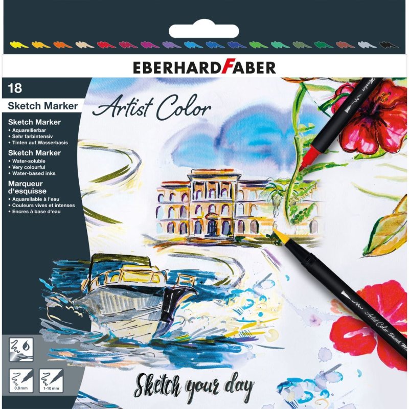 EBERHARD FABER Feutre double Artist Color Dual Brush Pen
