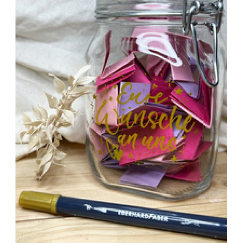 EBERHARD FABER Marqueur à pigment Metallic Duo, blister de 2