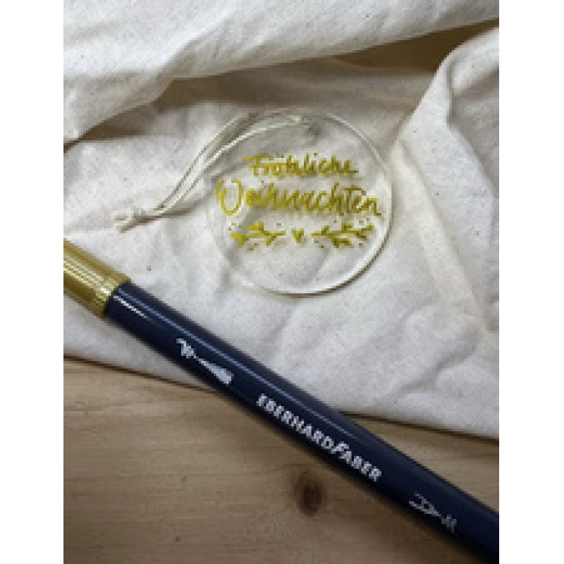 EBERHARD FABER Marqueur à pigment Metallic Duo, blister de 2