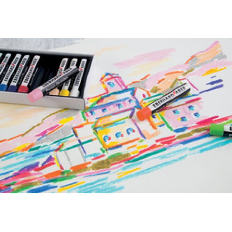 EBERHARD FABER Pastel à l'huile Artist Color, étui de 50