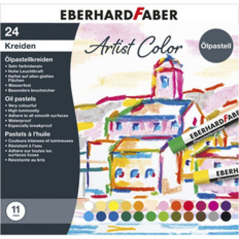 EBERHARD FABER Pastel à l'huile Artist Color, étui de 50