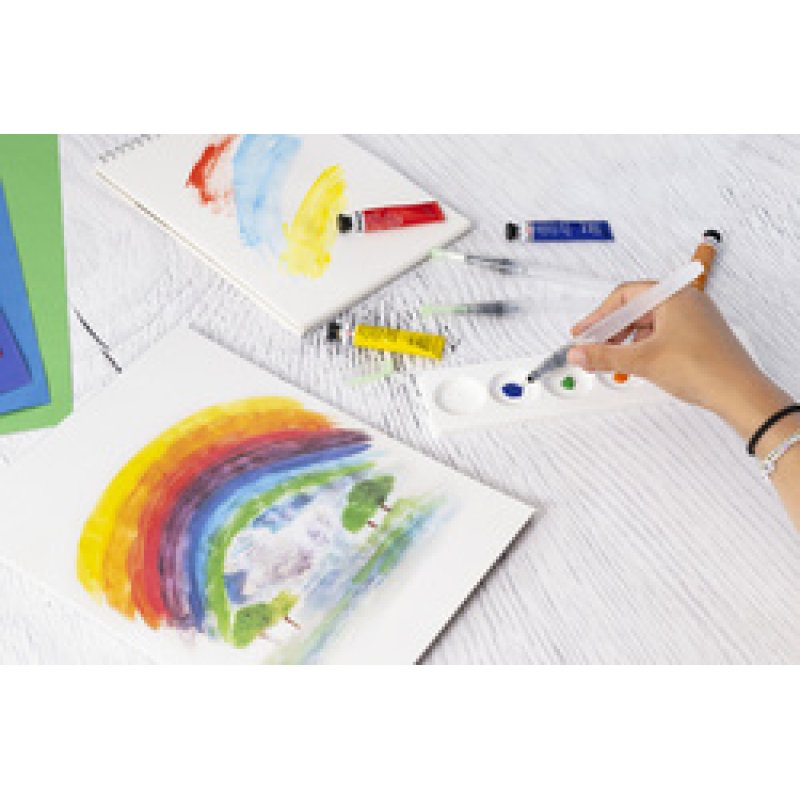 EBERHARD FABER Gouache Artist Color, étui de 6