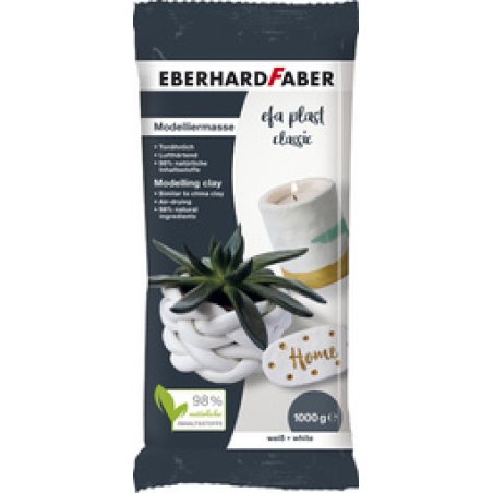 EBERHARD FABER Pâte à modeler EFA plast classic, gris