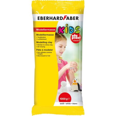 Eberhard Faber EFA Plast Modeling clay 1 kg White 1 pc(s)
