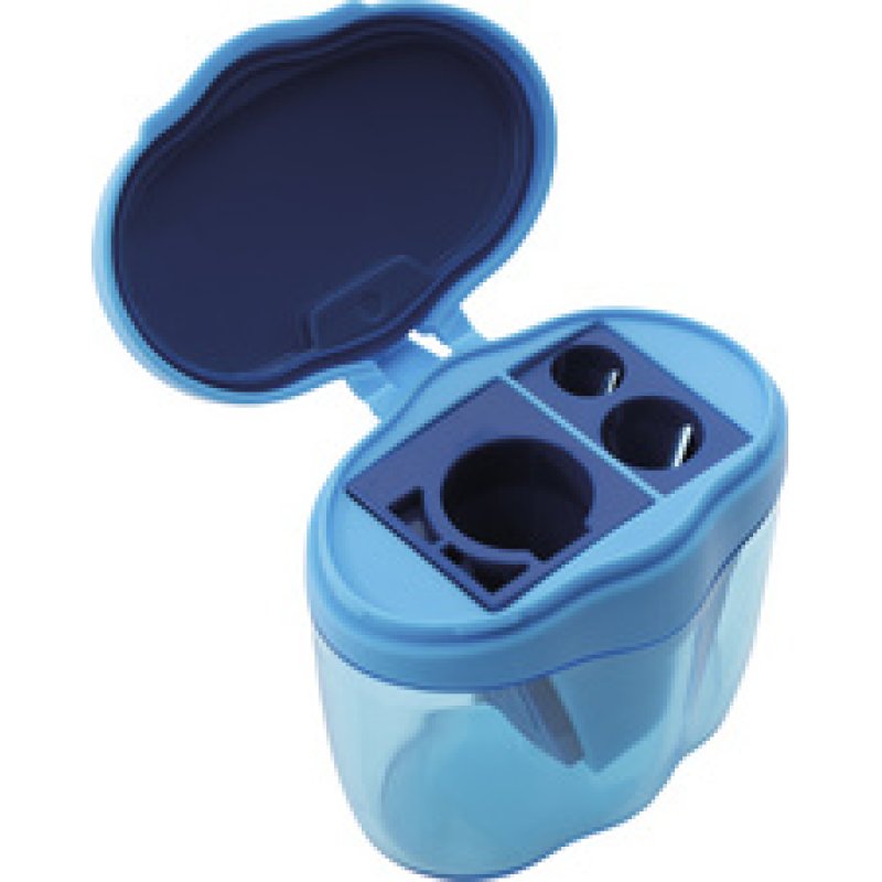 EBERHARD FABER Taille-crayon 3 trous COLORI, bleu