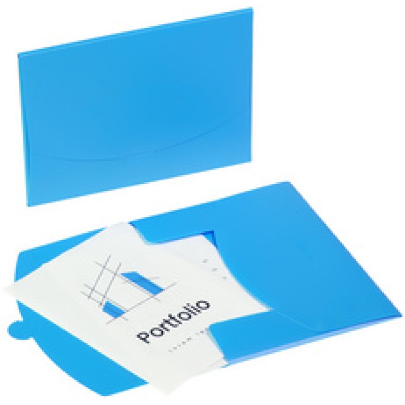 PAGNA Pochette à documents "Wallet", A4, PP, transparent