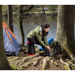 WEDO Tabouret télescopique SITTOGO NXT, en plastique, rouge