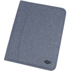 WEDO Conférencier "DENIM", en polyester, bleu mêlé