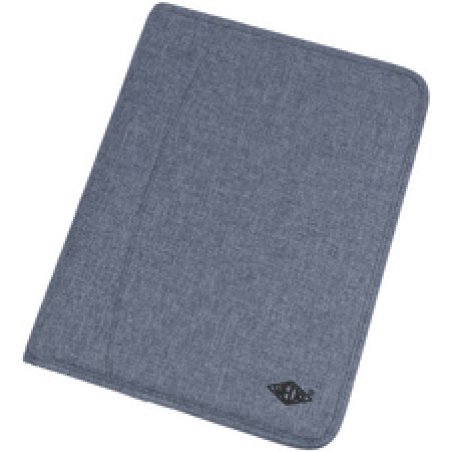 WEDO Serviette classeur "DENIM", A4, en polyester, bleu mêlé