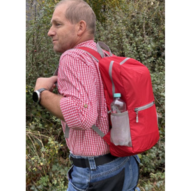 WEDO Sac à dos pliable PACKTOGO, bleu