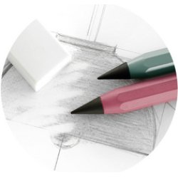 APLI Crayon de papier éternel Infinity, rose